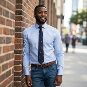 Festive Santa Mens Silk Tie wembly